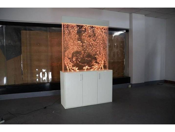 JVmoebel Barschrank Wasser Säule Ragal mit Unterschrank und LED-Beleuchtung (1-St)