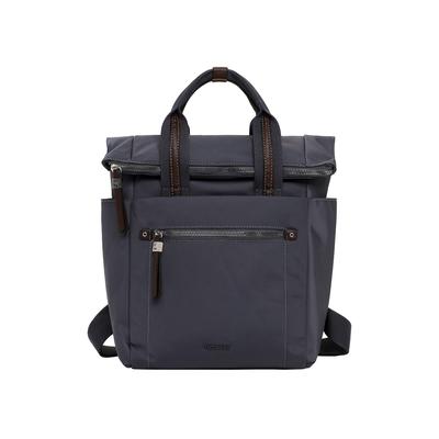 Rucksack EMILY & NOAH "Rucksack E&N Esther", Damen, Gr. B/H/T: 25cm x 34cm x 13cm, grau (grau 800), Polyester, Rucksäcke Rucksack