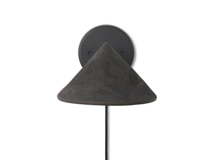 Terra Wandleuchte Coffee Waste Black - Mater - Wohnzimmer - Kunststoff