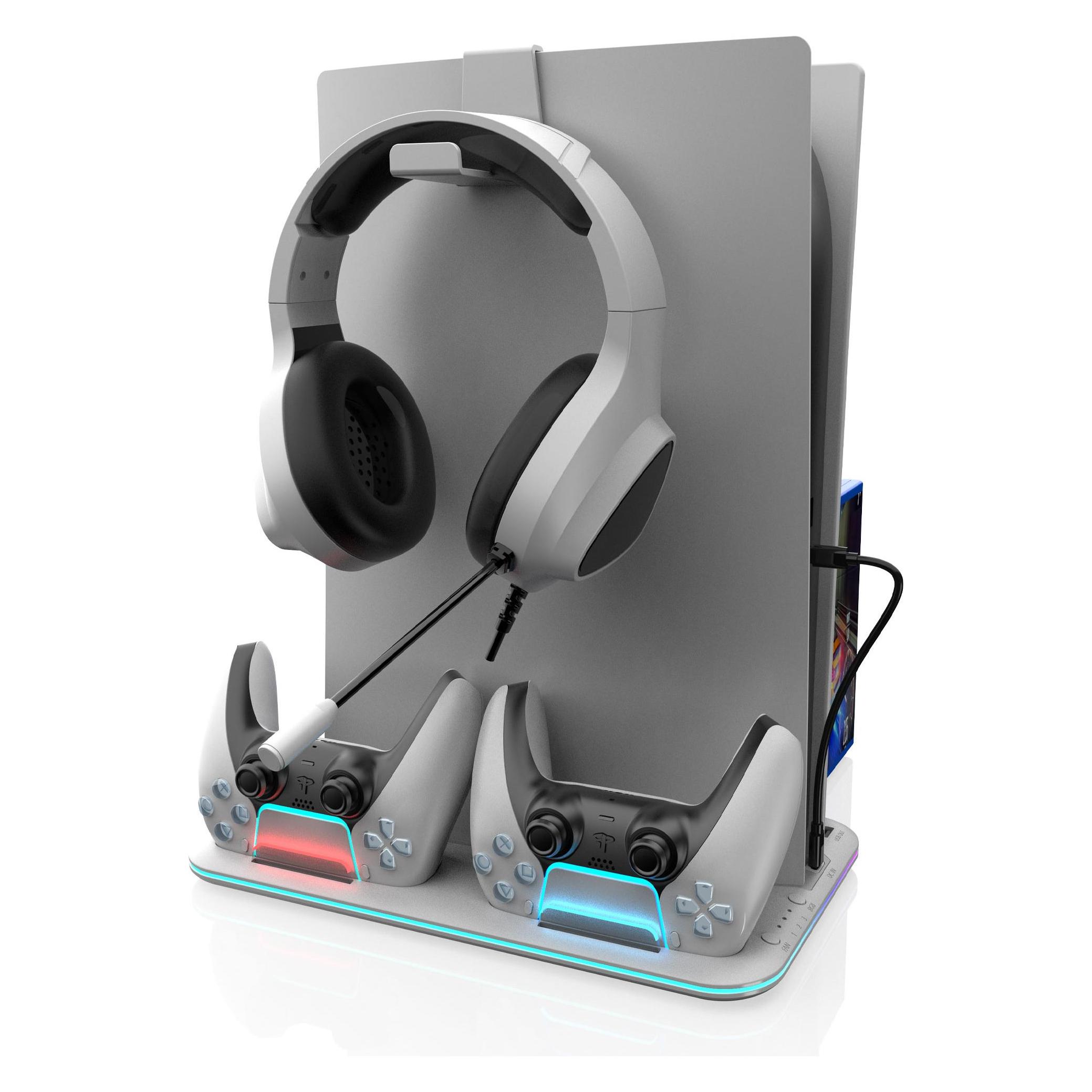 Freaks and Geeks FREAKS PS5 Base Ricarica e Supporto Multifunzione Cooling (PS5) (ACFG0055)