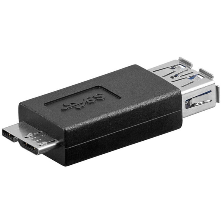 Goobay USB 3.0 A naar Micro-B kabel, Zwart