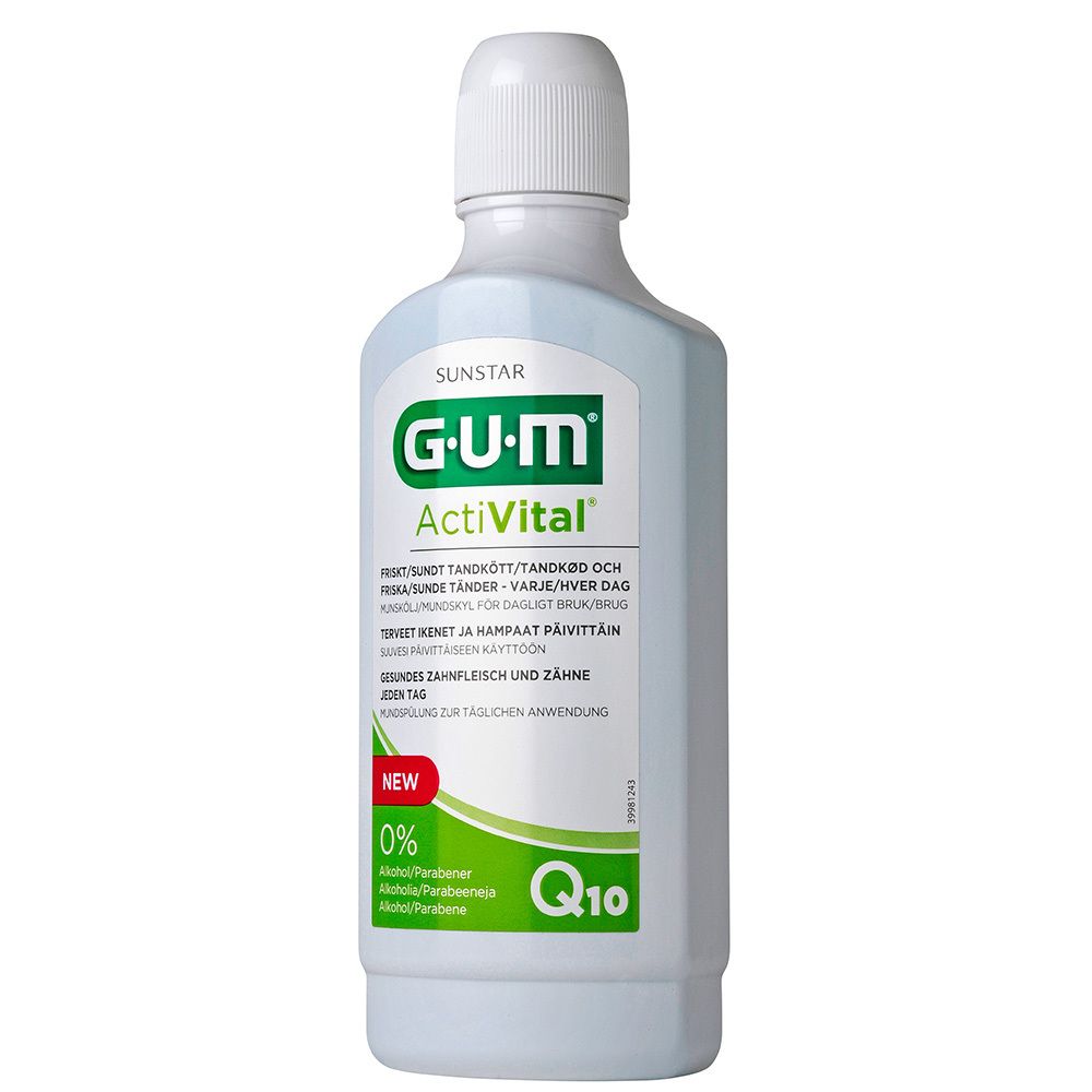 GUM ActiVital Mundspülung 500 ml Mundwasser