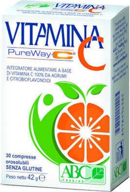 Abc Trading Vitamina C Pureway-C 30 Compresse Orosolubili