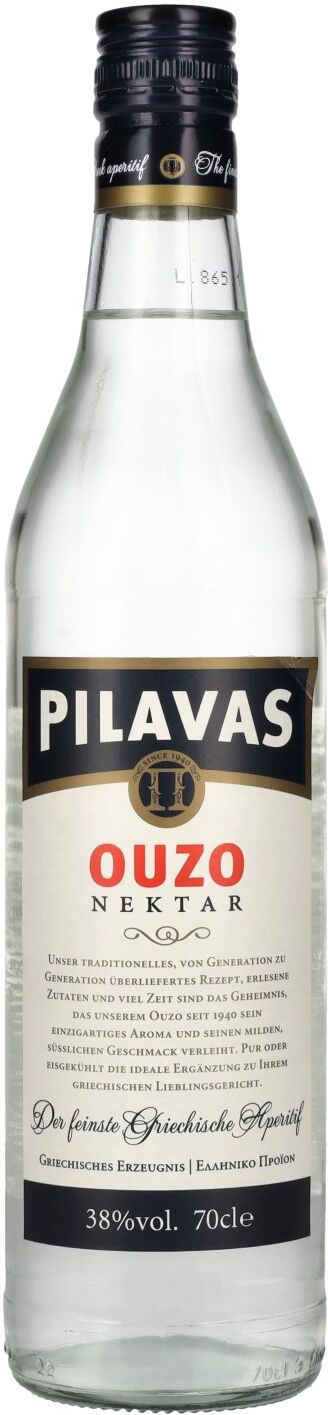 Ouzo Nektar Pilavas 38% Vol. 0,7l