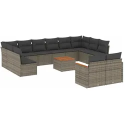 vidaXL, Gartenlounge, Veronica (Mit Tisch)