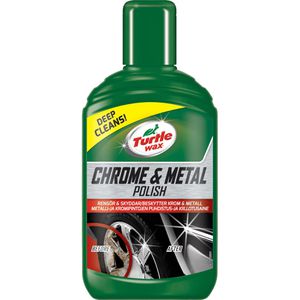 Turtle-Wax Autopolitur 52853 GL Metal Polish, mit Versiegelung, für Metall und Chrom, 300ml