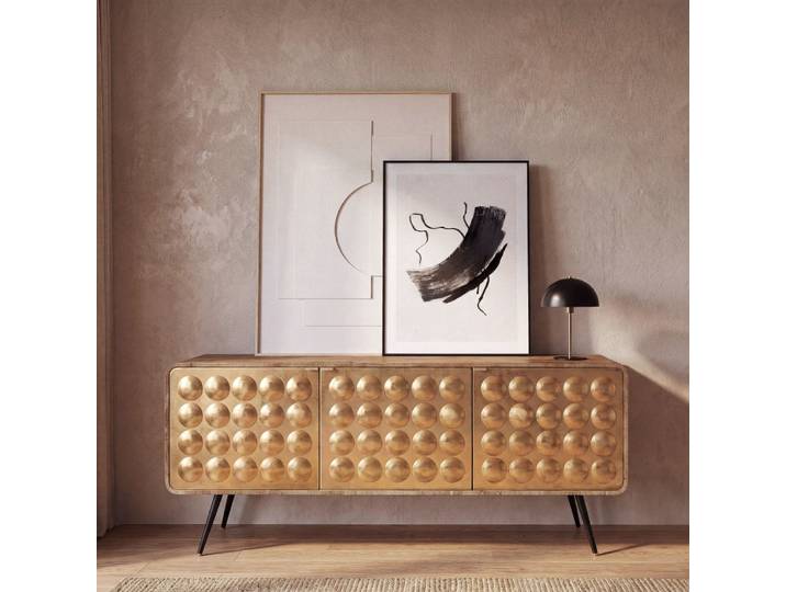 Sideboard aus massivem Mangoholz, L 174 cm