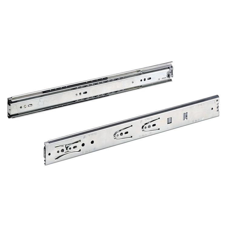 Hettich Schubladenschiene Vollauszug 400 mm mit Anschlagdämpfung chromatiert 9126921 2 Stück (9126921)