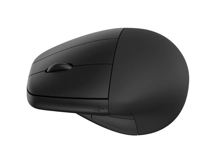 HP Souris sans fil ergonomique 920, Droitier, Conception verticale, Bluetooth + USB Type-A, 4000 DPI, Noir 6H1A4AA#ABB