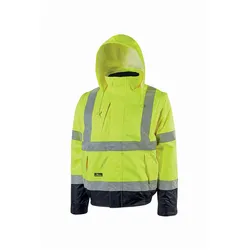 U-Power Bomberjacke Crafty - yellow fluo - S