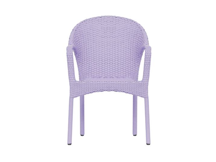 ENVIGO Flechtstuhl Lavender