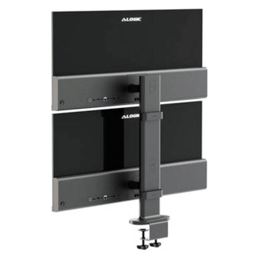 Alogic Ständer Elevate 34" Dual vertical Monitor spacegray (Tisch, 34", 12 kg) (ED34VMSSGR)