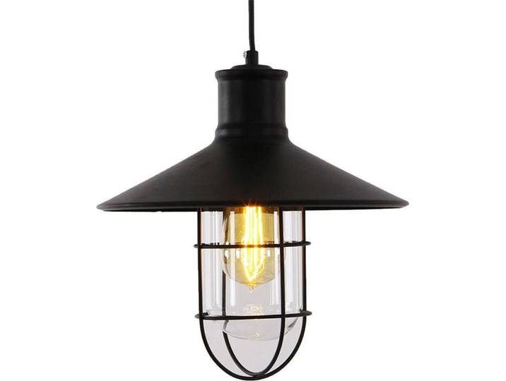 Plafonnier Vintage Noir Edm Design Industriel Rétro\, Culot E27 - Edm