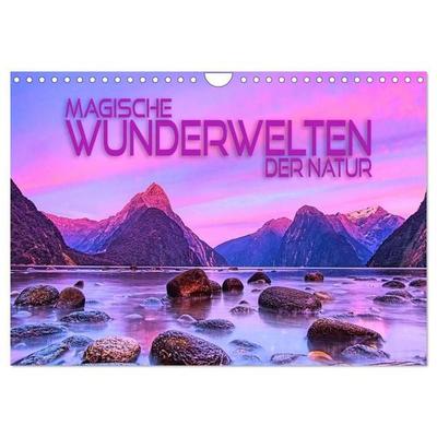 Magische Wunderwelten der Natur (Wandkalender 2027 DIN A4 quer), CALVENDO Monatskalender