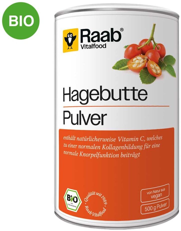 Raab Vitalfood Hagebutte Bio Pulver