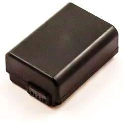 AGI Akku kompatibel mit Sony A7 E-Mount - Akku - 860 mAh (Kamera Akku), Kamera Stromversorgung, Schwarz