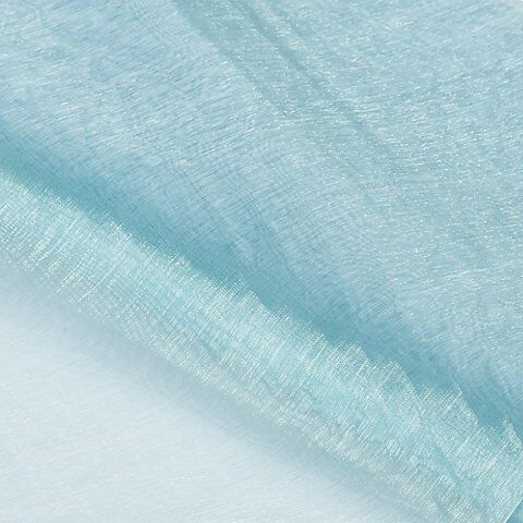 Organza "Delhi", aqua