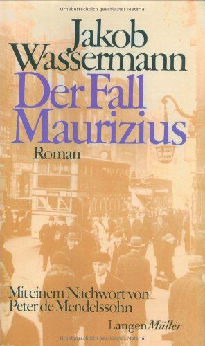 Jakob Wassermann - Der Fall Maurizius - Preis vom 30.09.2026 09:01:18 h