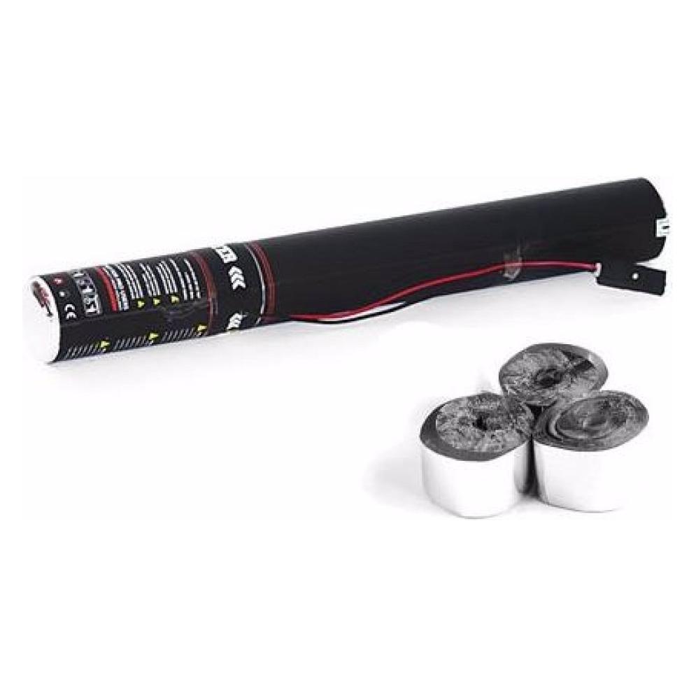 TCM Streamer-Ladung elektrisch 50cm, silber (Show Konfettikanone) (51708628)