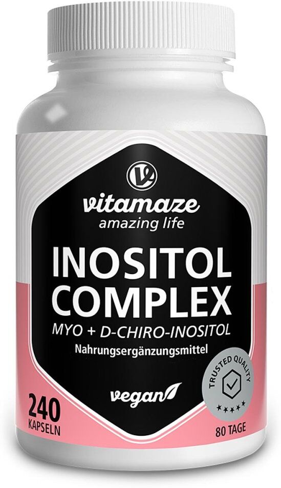 Vitamaze Inositol Complex Myo + D-Chiro-Inositol Kapseln 240stk