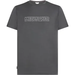 Icebreaker Herren 150 Tech Lite T-Shirt - L - OBSIDIAN