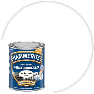 Hammerite Rostschutzfarbe Metall-Schutzlack, 3in1, weiß, glänzend, 2,5l