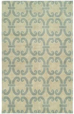 KALATY Portfolio Cloud Blue Handmade Area Rug