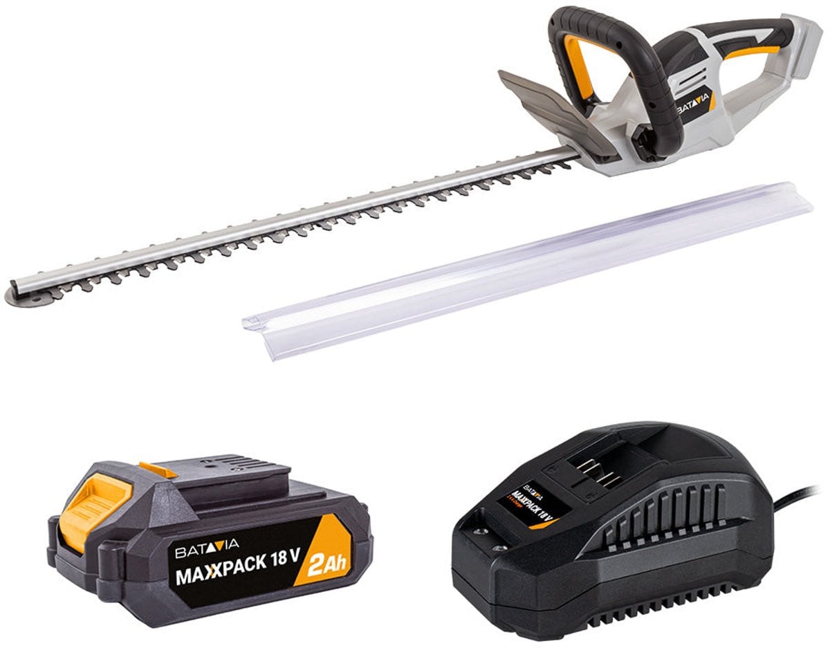 Batavia 18V Accu Heggenschaar 560 mm inclusief 2.0Ah accu en lader