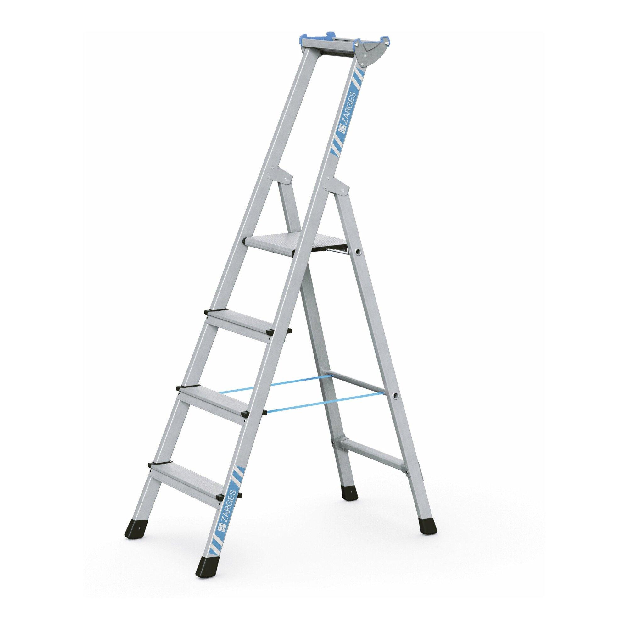 ZARGES XLstep S - LM-Stufen-Stehleiter 4 Stufen (41224)