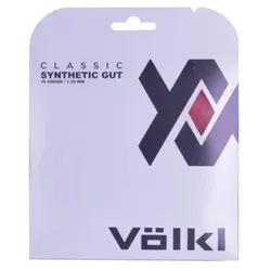 Tennissaite - Völkl - Classic Synthetic Gut - Red - 12 m