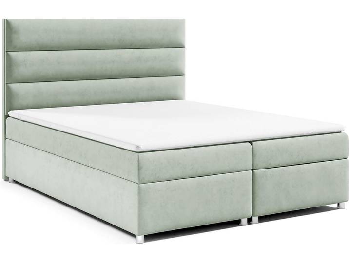 Best for Home Boxspringbett Trinity K1 Lux mit zwei Bettkasten, Bonell-Matratze, Komfort Topper (140x200 160x200 180x200 200x200 cm), mit Lieferung, Aufbau & Entsorgung, TOP- Preis-Leistungs-Verhältnis