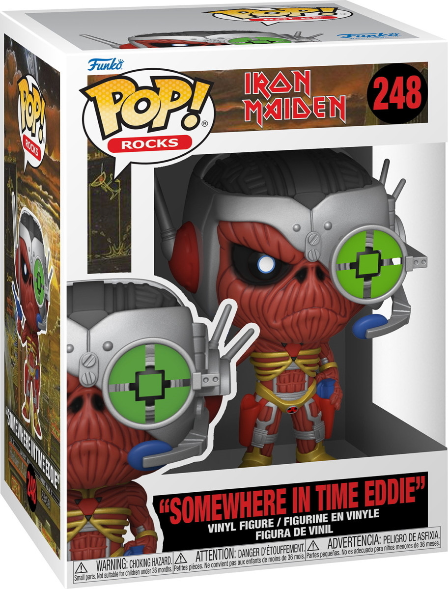 Funko Pop! Iron Maiden Somewhere in Time Eddie 248 Vinyl figuur