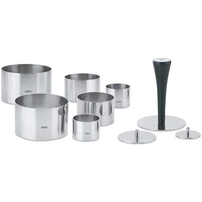 Speisering GEFU "FORMIDABLE", silber, H:5,1cm Ø:8cm, Edelstahl, Speiseringe, aus Edestahl