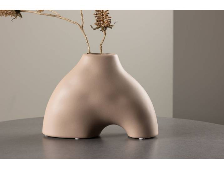 Vase Sorella 15 cm – Zeitlose Eleganz im Mini-Format - Rosé - Luxusbetten24