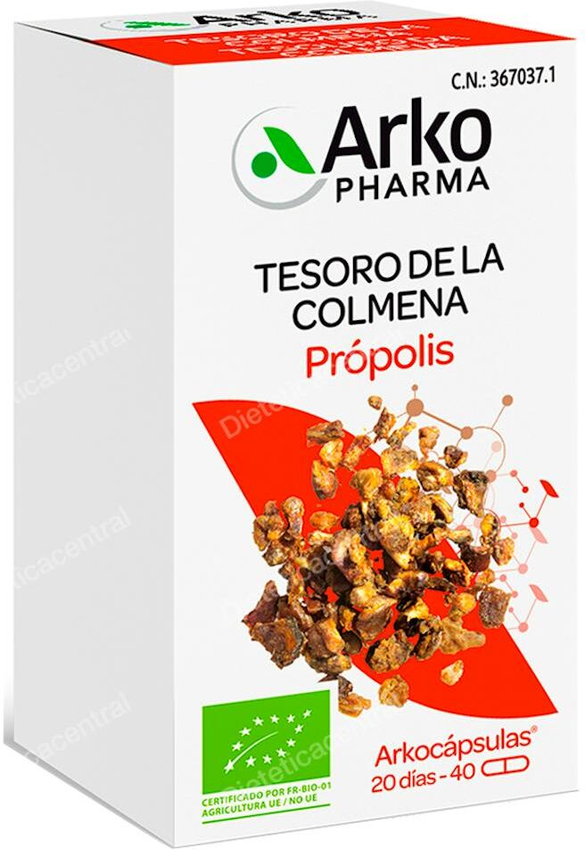 Arkopharma propolis 40arkocapsulas. bio