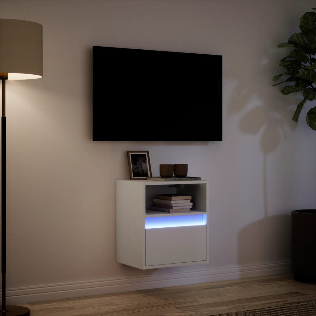Metro Dallton TV Stand White 41cm