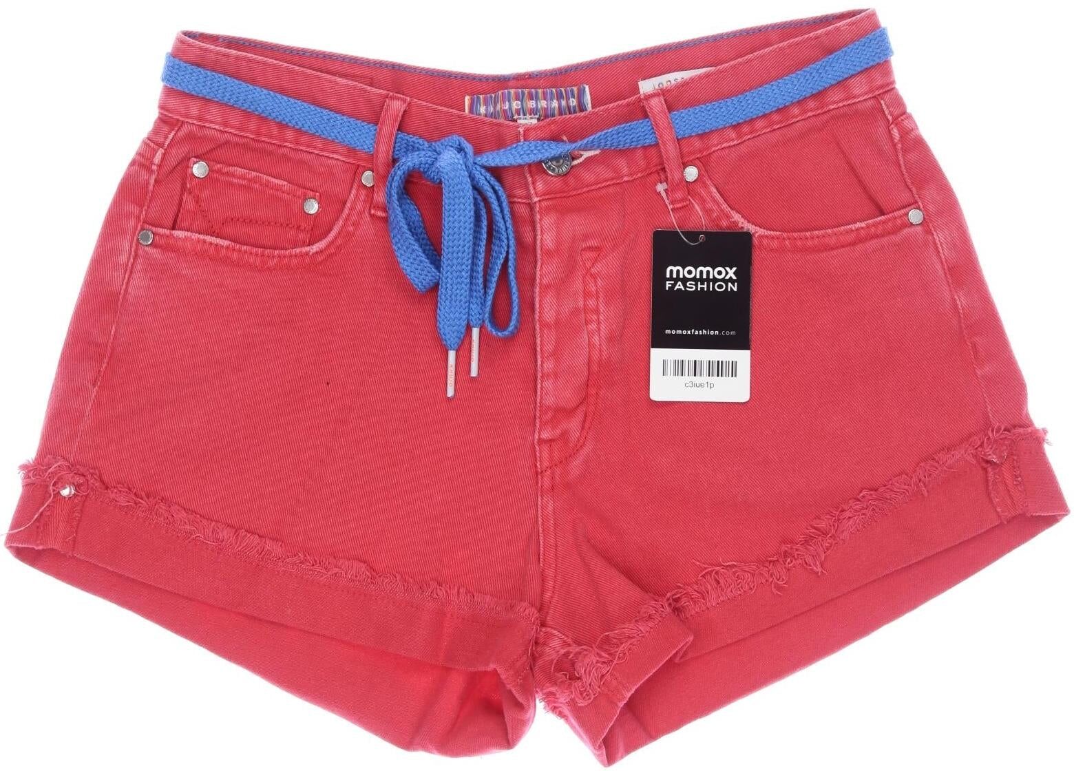 Khujo Damen Shorts, Rot, Gr. W27, Baumwolle - Second Hand