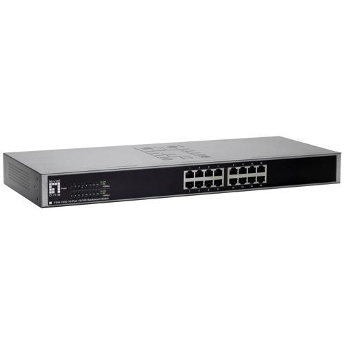 Level One FSW-1650 19 16-Port 10/100Mbps Switch