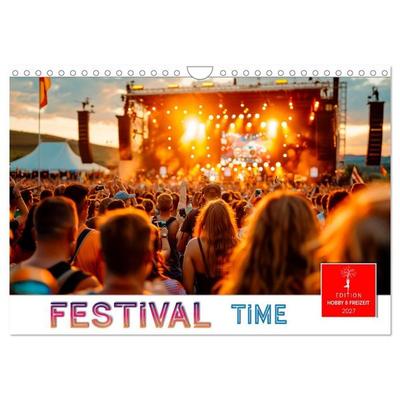Festival Time (Wandkalender 2027 DIN A4 quer), CALVENDO Monatskalender