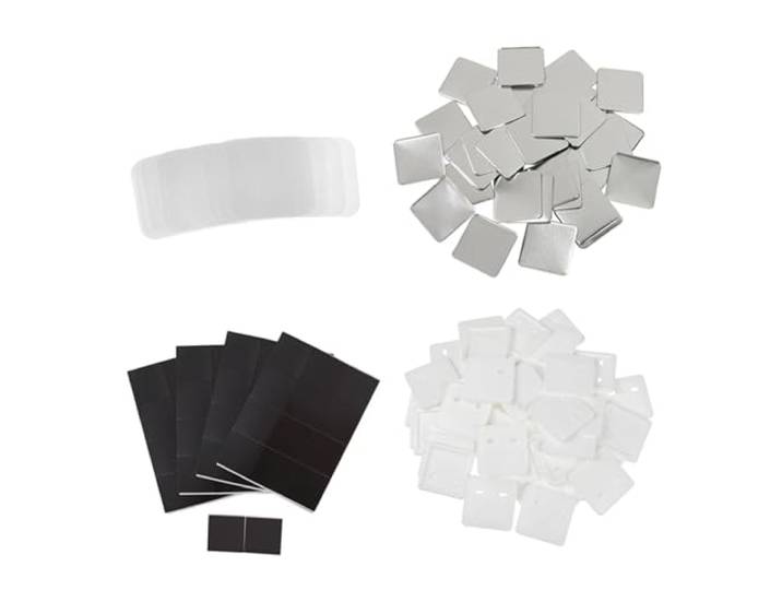 Badge Making Kit Quadratischer Kühlschrank-Knopfmacher, Hand für die DIY-Herstellung von Abzeichen, Kühlschrankmagneten, Knöpfen, 50 x 50 mm Button Press Maschine(50x50mm)