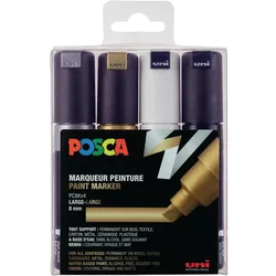 Posca, Marker, Marker PC-8K Keilspitze (4x)
