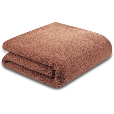 Wohndecke BIEDERLACK "Teddy", braun (canyon), B:150cm L:200cm, Polyester, Wohndecken, Wohndecke, besonders kuschelig und anschmiegsam