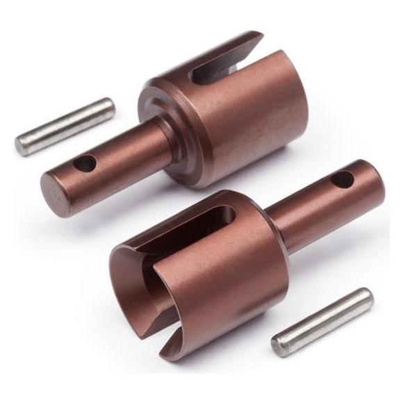 Maverick Diff. Joint Cups 2 Pcs (Blackout MT) (MV24024)