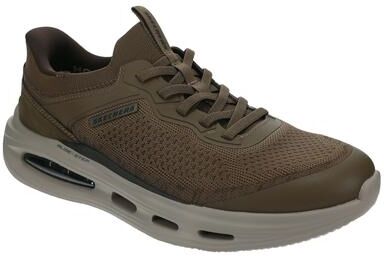 Skechers USA Sloan-Orbital (Men's) Casual Shoes in Khaki, Size 11 M, Memory Foam/Synthetic