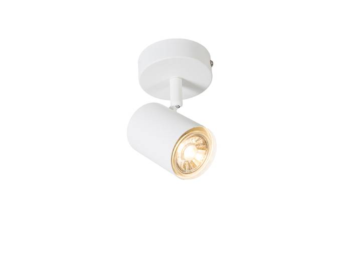 Spot intelligent blanc avec source de lumière WiFi GU10 réglable