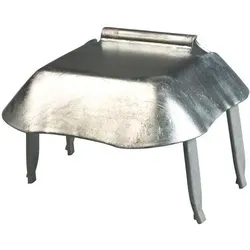 Magni, Holzverbinder, Alberts 410445 Auflaufstütze zum Einbetonieren feuerverzinkt 130 x 130 mm