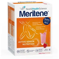 Meritene Active Senior Nutrition Batido Sabor Fresa 15 Sobres