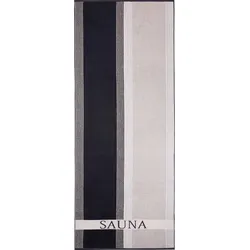 Dyckhoff Saunatuch Sauna anthrazit Liegetuch 80 x 200 cm