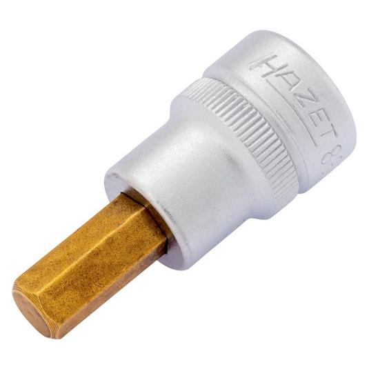 Hazet Schraubendreher-Steckschlüsseleinsatz 8801K-8 Vierkant10 mm (3/8 Zoll) Innen Sechskant Pr... (8 mm) (8801K-8)