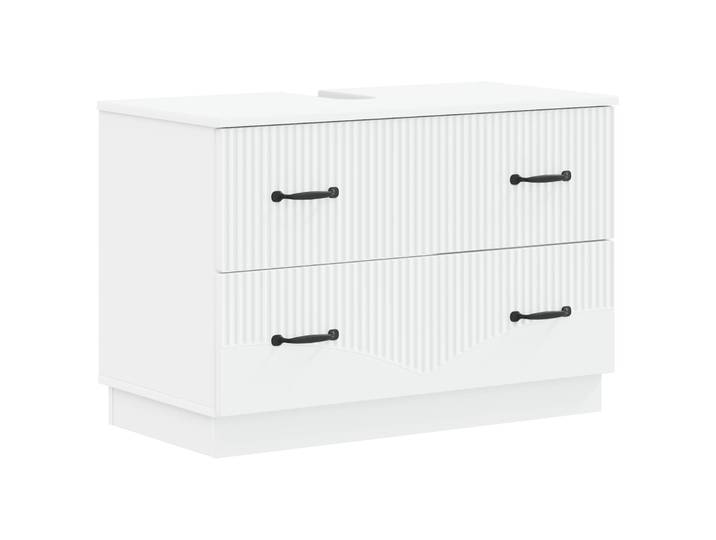 Vidaxl Bathroom Sink Cabinet Hoorn White 82 X 41x 56 Cm